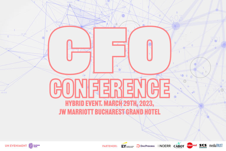 CFO Conference București – eveniment hibrid, 29 martie 2023