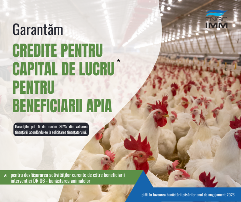 FNGCIMM continuă și în 2023 să susțină sectorul agricol prin garantarea creditelor acordate beneficiarilor APIA
