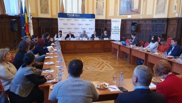 Specialiști din Ministerul Mediului și de la Garda de Mediu,  în dialog cu oamenii de afaceri la Business Breakfast-ul organizat de CCIB 