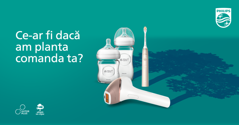 Campanie de împădurire organizată de Philips România și Asociația Viitor Plus