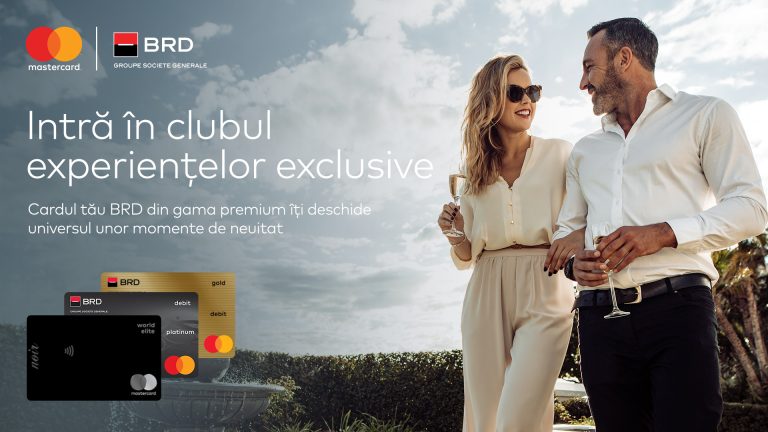 Mastercard și BRD lansează experiențe și beneficii exclusive   pentru posesorii de carduri Premium din România