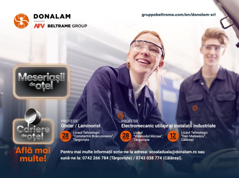 „Meseriași de oțel” pregătiți prin învățământ dual