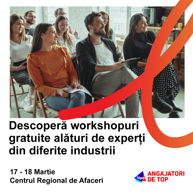 Ce obții dacă vii pe 17-18 martie la C.R.A.F.T. în Timișoara