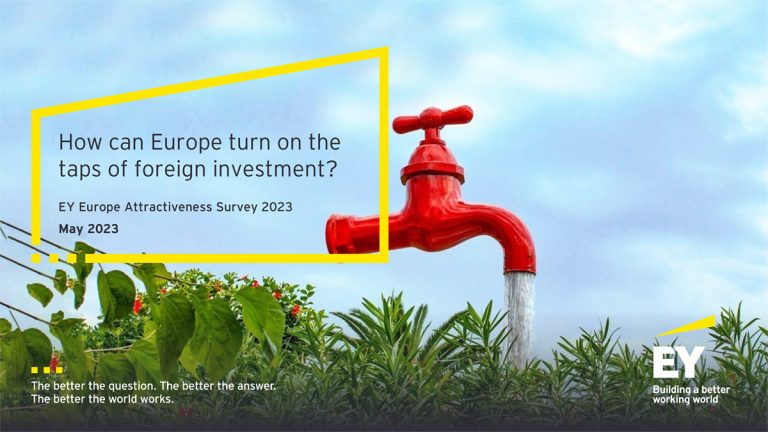 EY European Attractiveness Survey: Investițiile străine directe în Europa stagnează pe fondul incertitudinii economice, iar Franța rămâne principala destinație pentru investitori   