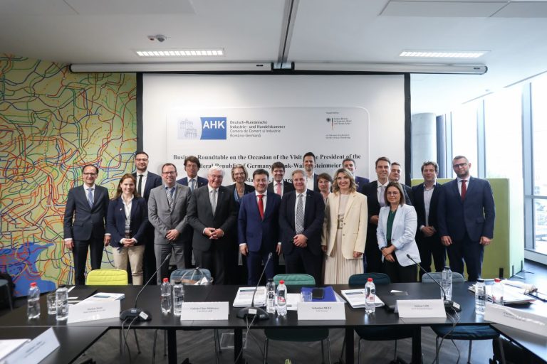 Președintele Germaniei, întâlnire cu mediul de afaceri din România și Germania