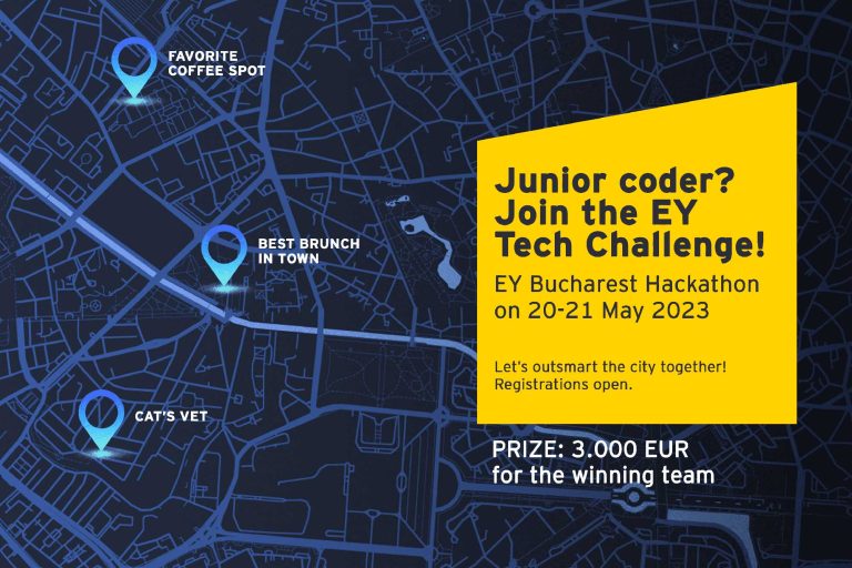 Începe hackathon-ul EY Tech Challenge pentru programatori juniori