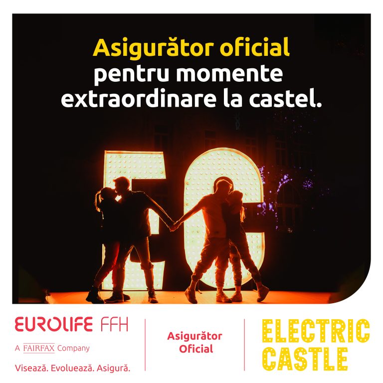 Eurolife FFH Asigurări, asigurătorul oficial al festivalului Electric Castle 