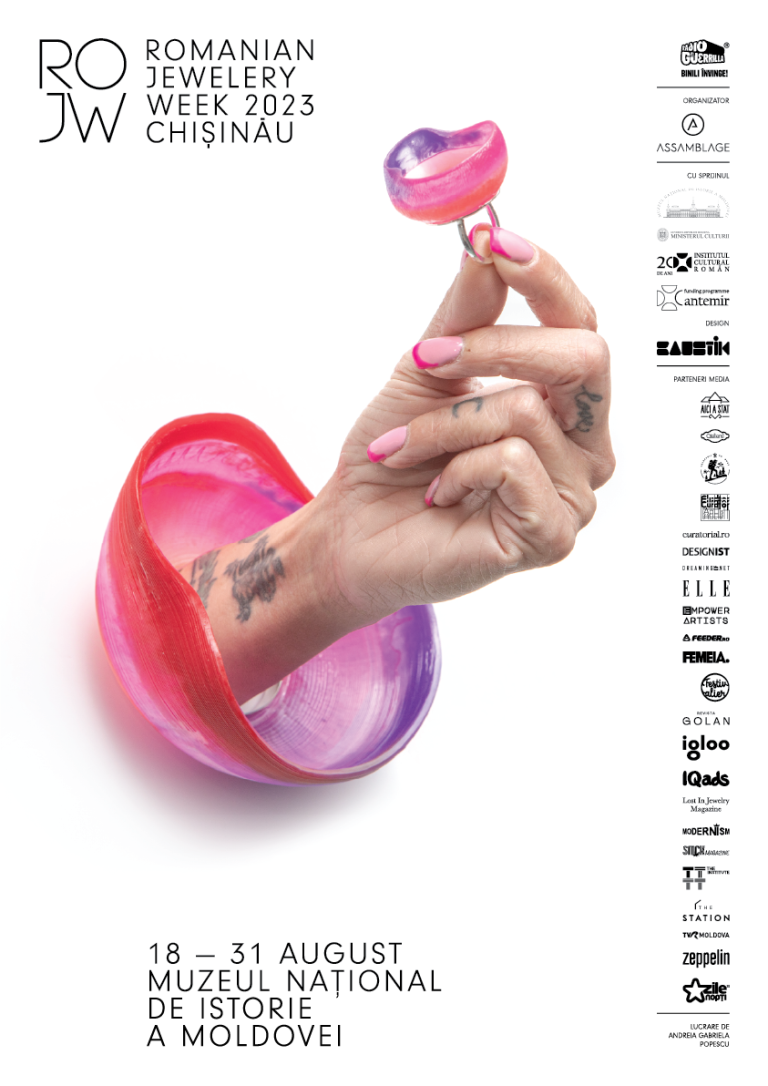 Primul proiect de colaborare în domeniul bijuteriei contemporane între România și Republica Moldova