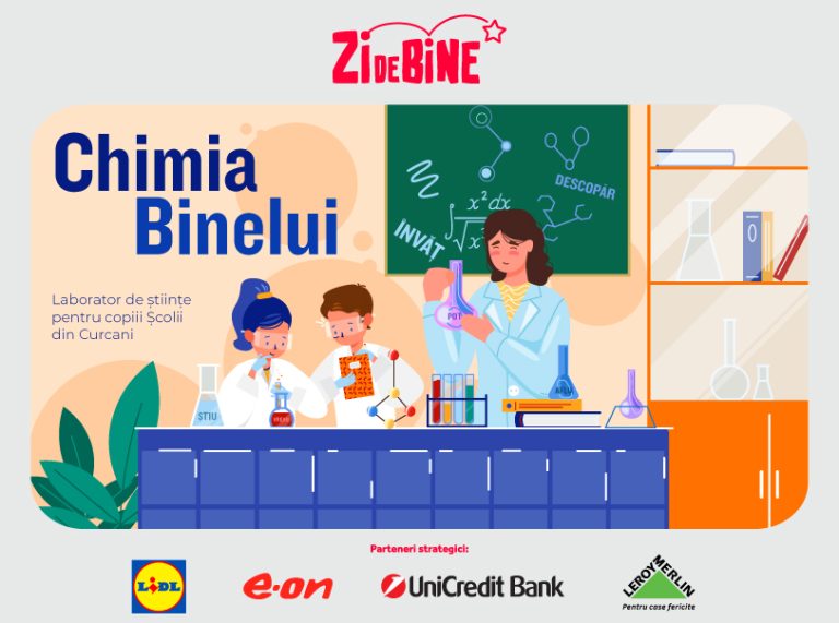 Nou laborator de fizică și chimie prin proiectul „Chimia Binelui”