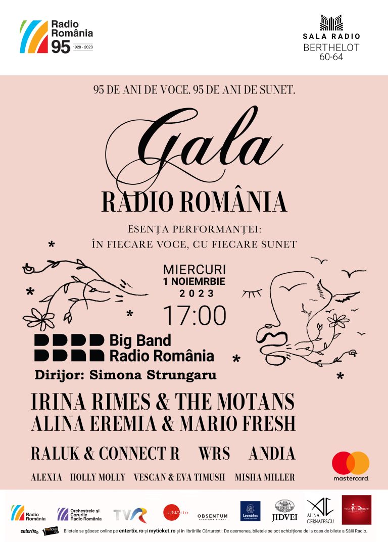 La 95 de ani de existență, Radio România premiază Excelența