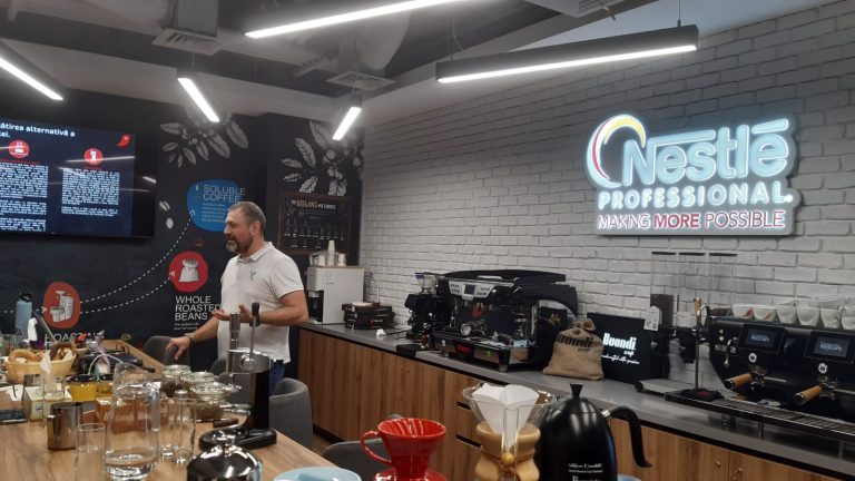 Curs gratuit de barista, organizat de Nestlé România
