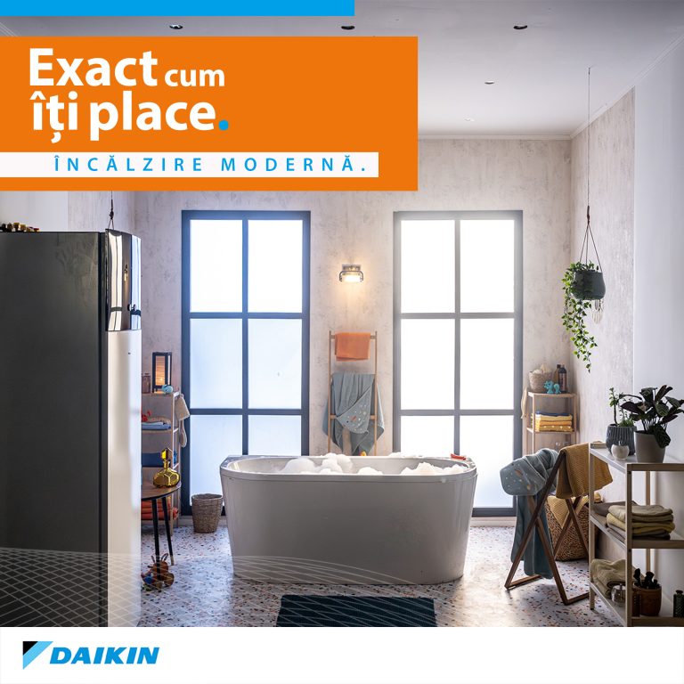 Daikin: Pompele de căldură devin o alegere din ce în ce mai populară pentru încălzirea casei, în România. Costurile mici de funcționare și durabilitatea, cele mai mari beneficii