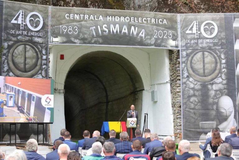 Hidroelectrica sărbătorește 40 de ani de la inaugurarea Centralei Hidroelectrice Tismana Subteran