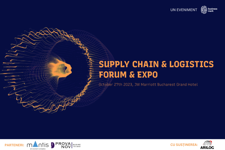 Supply Chain & Logistics Forum: Pe 27 octombrie 2023, află cum pot lanțurile de aprovizionare și logistice să rămână competitive și eficiente în contextul social și economic actual