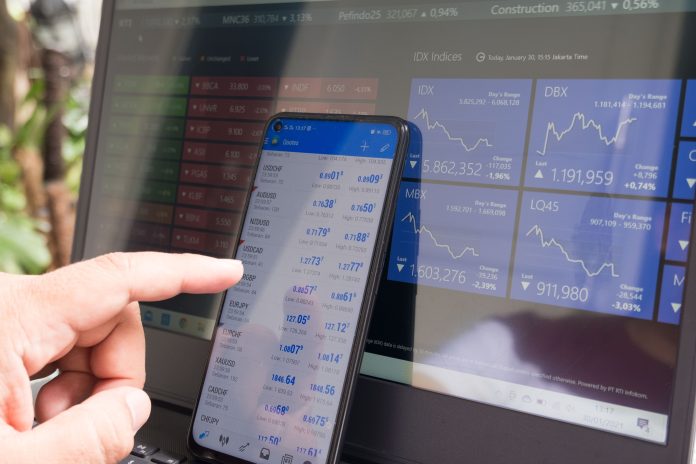 financial, stock, market
