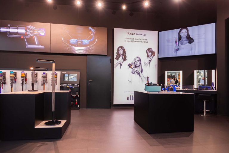 Primul magazin de prezentare Dyson în Băneasa Shopping City