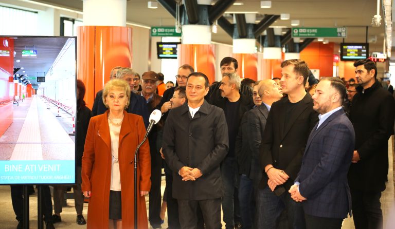 Sectorul 4 a dat în folosință stația de metrou Tudor Arghezi