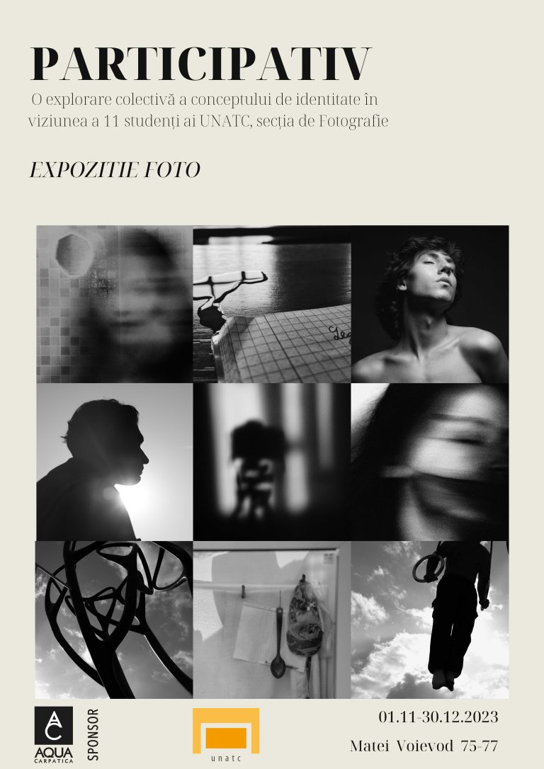 Expoziția de Fotografie „PARTICIPATIV”– O explorare colectivă a conceptului de Identitate în viziunea a 10 studenți UNATC ai secției de Fotografie