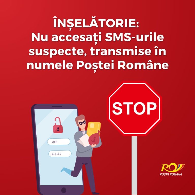 Noi acțiuni de înșelăciune online în numele Poștei Române