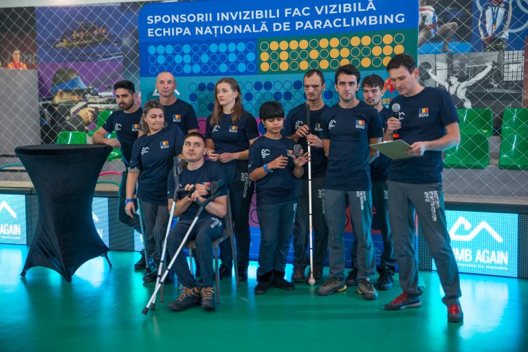 Campanie pentru susținerea performanței în paraclimbing