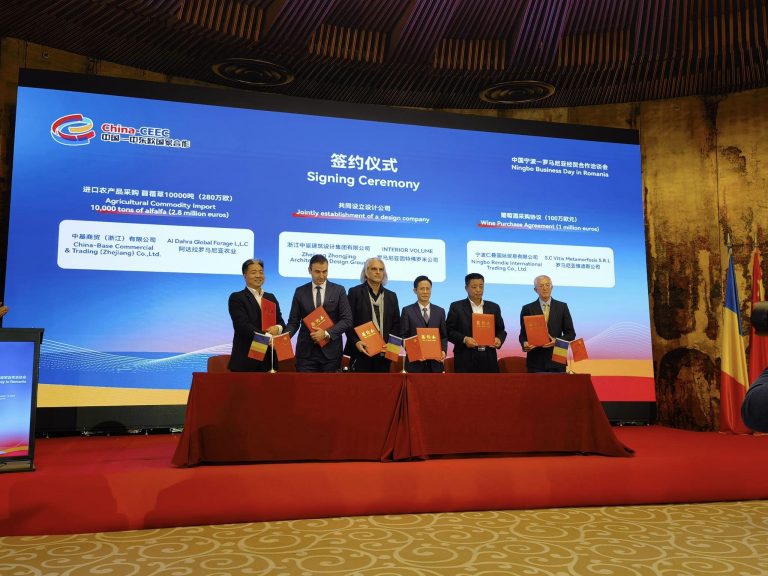 Ningbo Business Day in Romania – actualitate și tradiție reconfirmată în relațiile economice româno-chineze