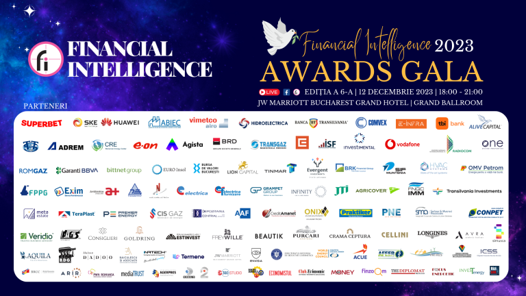 Sărbătorim performanța în business în cadrul FINANCIAL INTELLIGENCE AWARDS GALA 