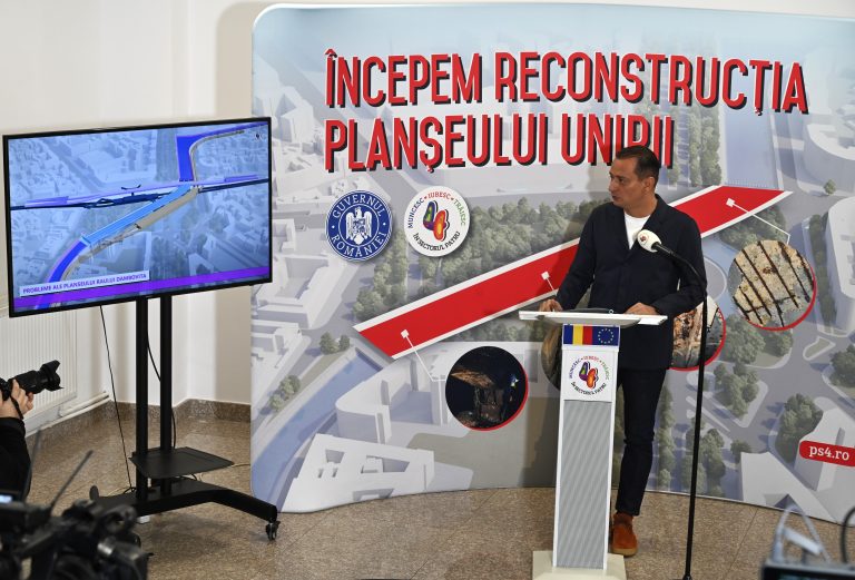 Start pentru reconstrucția totală a planșeului Unirii din București