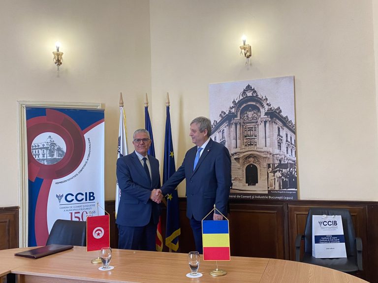 Vizita noului ambasador al Tunisiei în România la Camera de Comerț și Industrie București