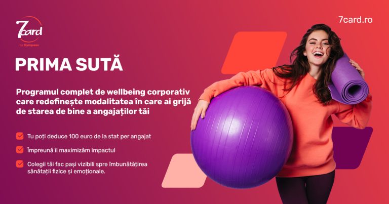 Wellbeing pentru angajați și deduceri fiscale pentru companii