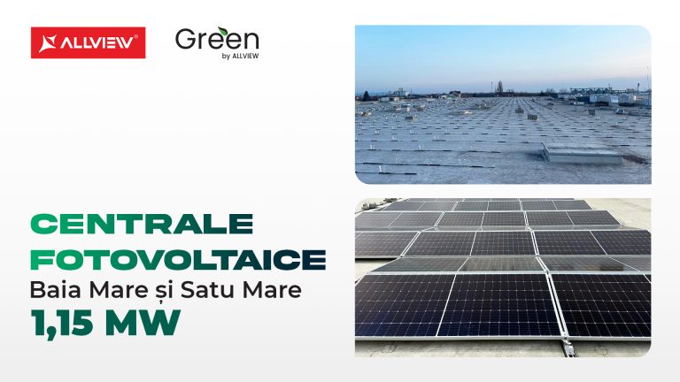 Instalații fotovoltaice de 1,15 MWp pe clădirile unui renumit hypermarket