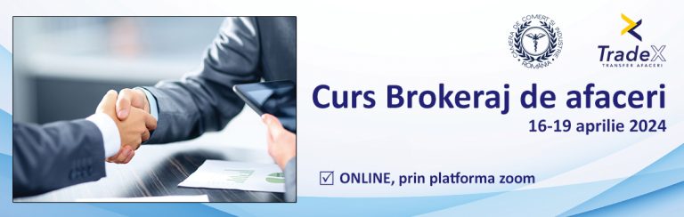 Business Brokerage 16 – 19 aprilie 2024