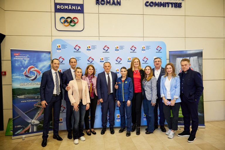 COSR și Hidroelectrica SA  parteneriat pentru JO Paris 2024 #toțipentru1