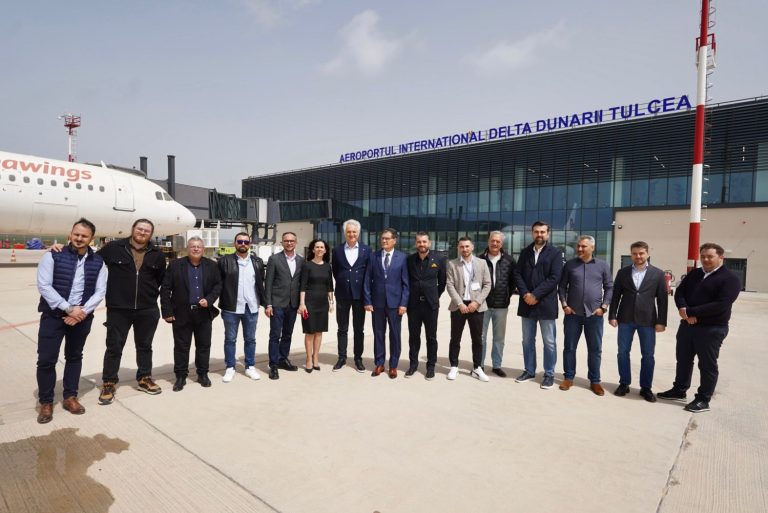 Aeroportul „Delta Dunării” din Tulcea, al doilea obiectiv din domeniul aeroportuar, finalizat cu succes în această primăvară de Concelex 