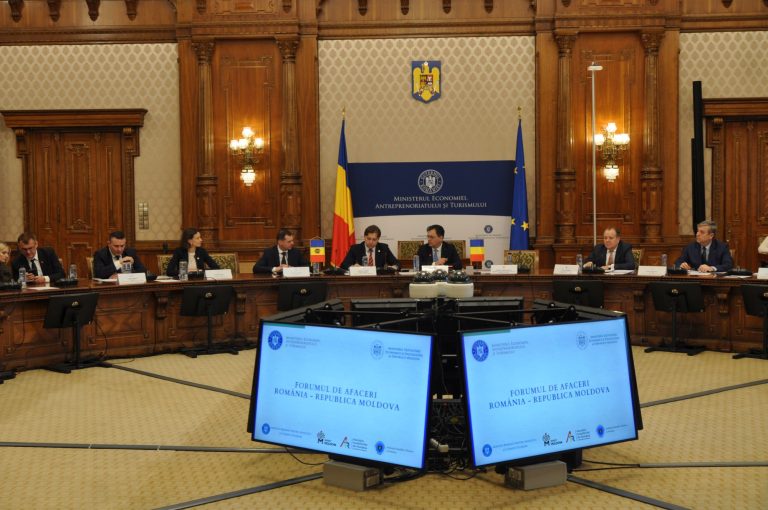 Președintele Camerei de Comerț și Industrie București  la Forumul de Afaceri România-R. Moldova 