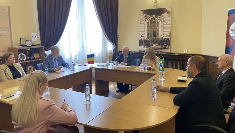 Forum de afaceri Brazilia – România, la Palatul Camerei de Comerţ si Industrie Bucureşti