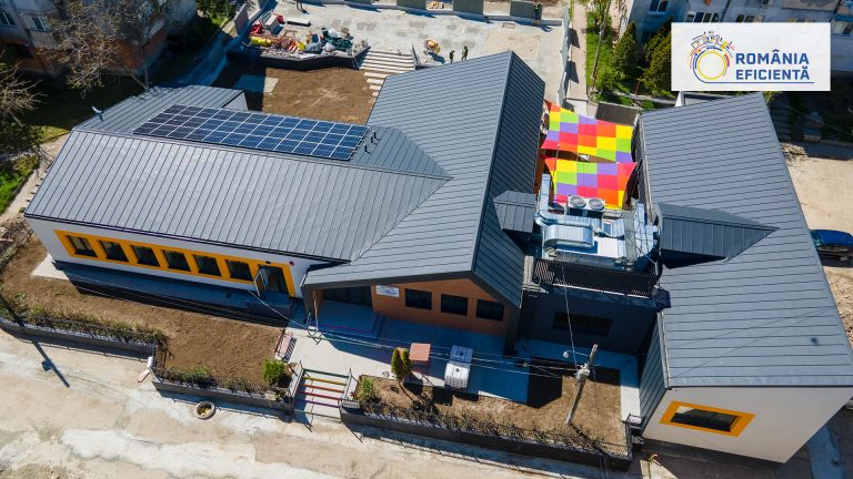 A treia unitate de învățământ public modernizată prin programul România Eficientă, susținut de OMV Petrom