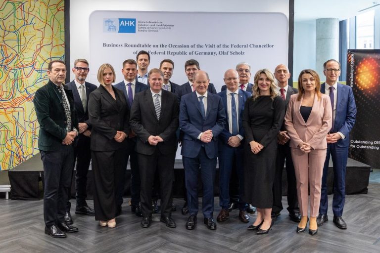 Întâlnirea companiilor germane din România cu cancelarul Olaf Scholz