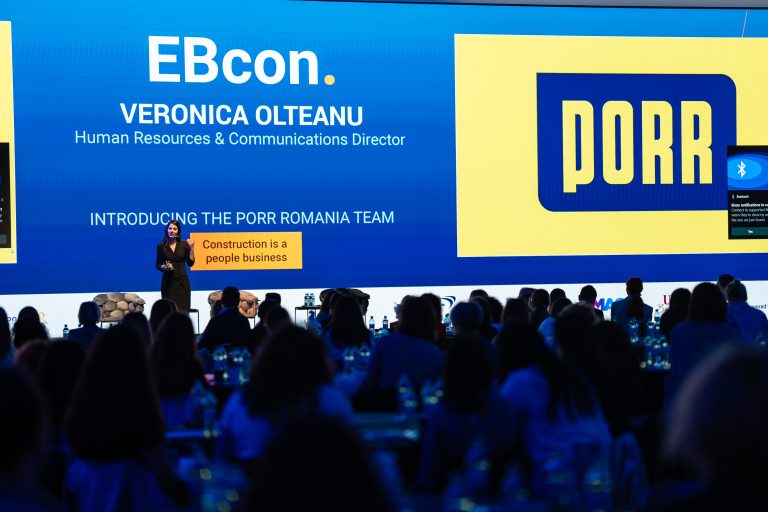 PORR România – partener principal în cadrul EBcon 2024, prima conferința internațională de Employer Branding din România  