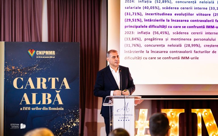 A fost lansată Carta Albă a IMM-urilor din România, ediţia 22