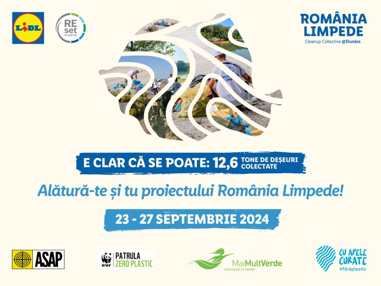 Prevenirea poluării cu plastic a apelor și de curățare a plasticului de pe malurile Dunării 