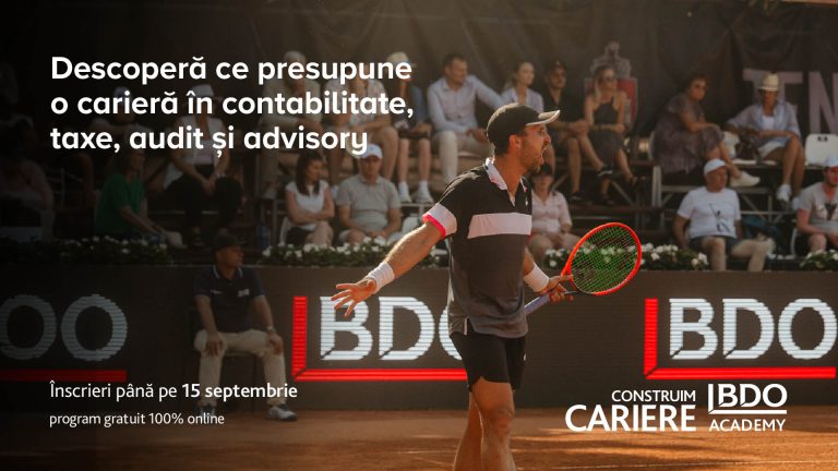 BDO România lansează cea de-a patra ediție a BDO Academy   