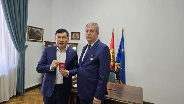 Ambasadorul Kîrgîzstanului a vizitat Palatul Camerei de Comerț și Industrie București