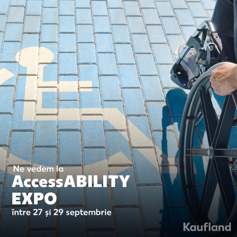 Kaufland, partenerul principal pentru AccessAbility Expo