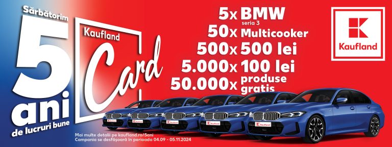 Cinci ani de aplicare a programului de loialitate Kaufland Card