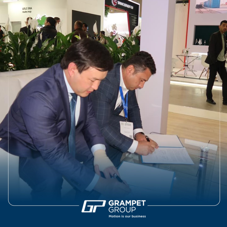 Memorandum de colaborare între GRAMPET Group și KTZ Express pentru dezvoltarea unui terminal în Portul Constanța și eficientizarea transportului feroviar de mărfuri între Europa și Asia