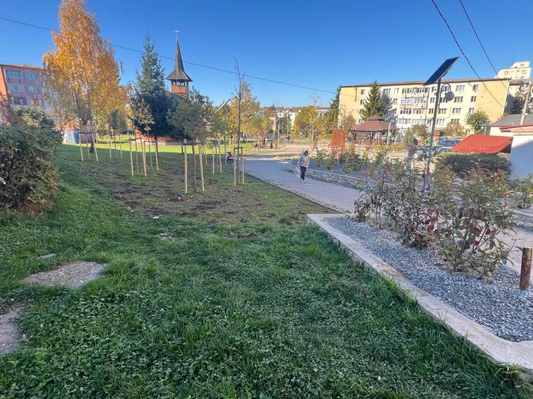 Parc plantat în amintirea persoanelor dragi decedate