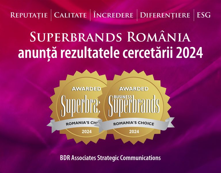 Superbrands România anunță primele rezultate ale cercetării derulate în cadrul ediției 2024-2025 