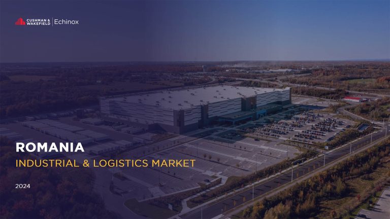 Cushman & Wakefield Echinox: Stocul spațiilor industriale și logistice din România ar putea depăși pragul de 8 milioane de metri pătrați la finalul lui 2025