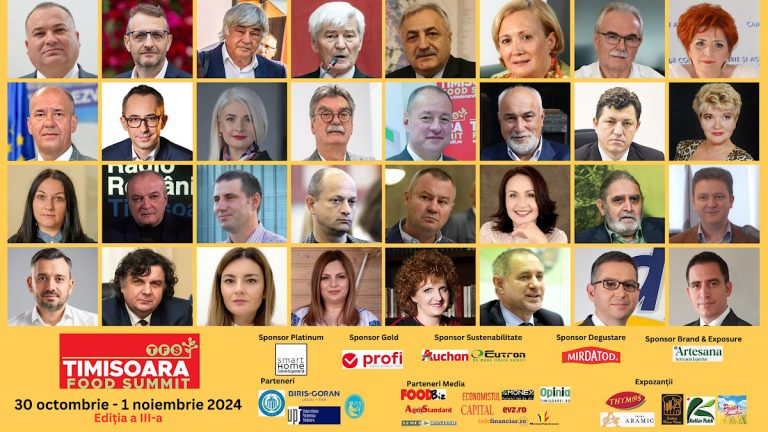 4 zile până la TimișoaraFoodSummit, ediția a III-a, 30 octombrie și 1 noiembrie 2024
