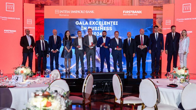 Companii de top, premiate de Intesa Sanpaolo Bank și First Bank la Gala Excelenței 2024 